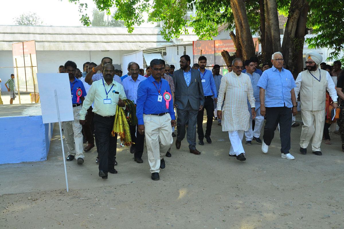 Members of the Parliamentary Labour Committee Meeting and Committee Member’s Visit to Sri Rangavilas Mill, Coimbatore 